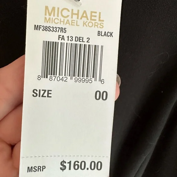 MICHAEL Michael Kors Sleeveless Peplum Dress - Picture 5 of 5